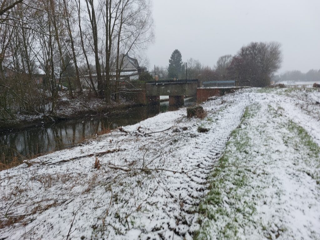 Die Berkel in ihrem alten Bett