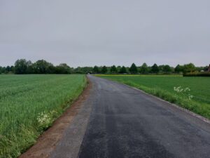 Die Ausweichstrecke im Sükerhook wurde ausgebaut und neu asphaltiert